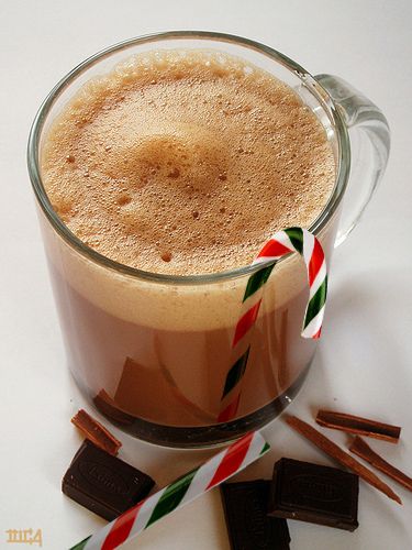 Creation of Candycane cocoa.: Final Result